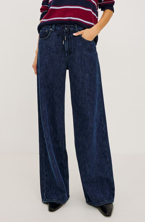 Angeleno High Waist Wide Leg Jeans