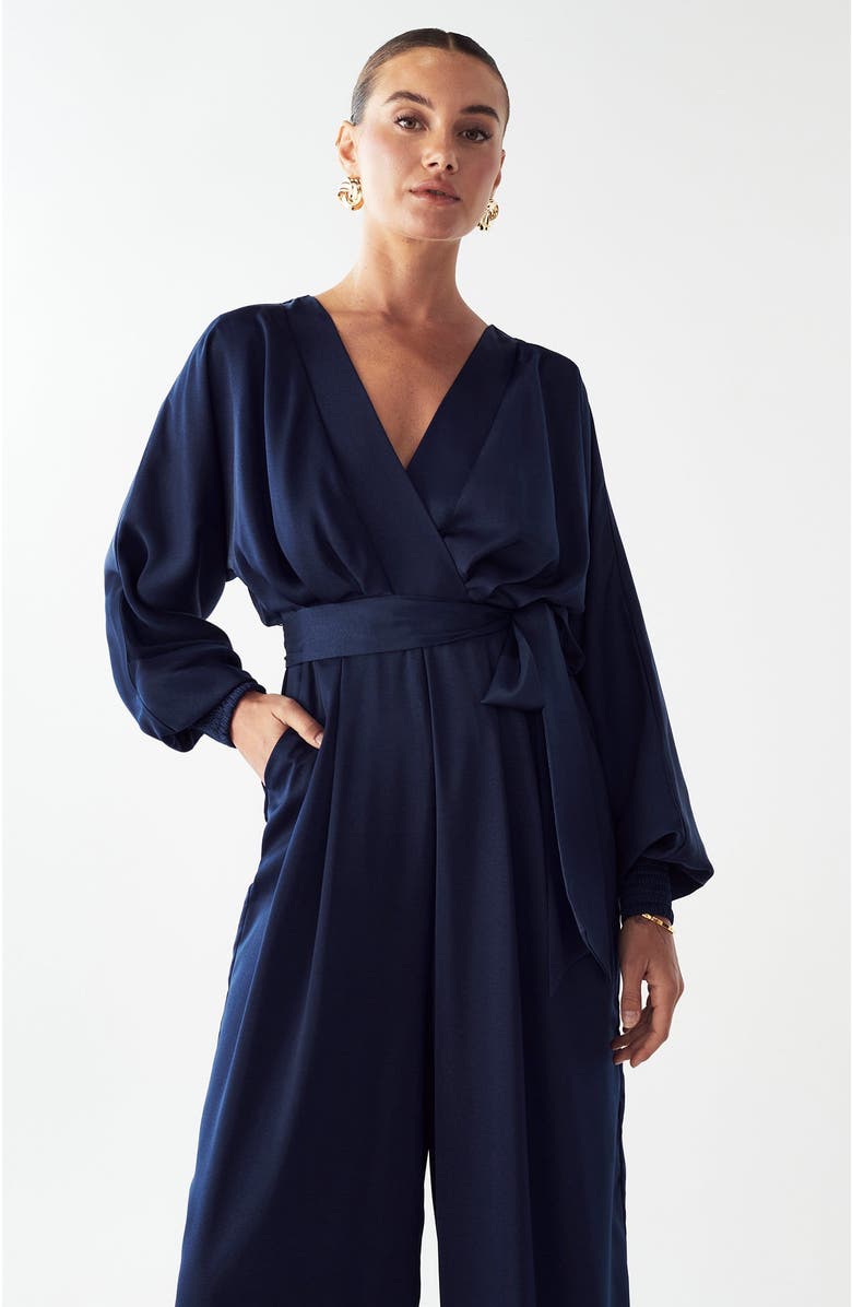 WILLA Salem Jumpsuit, Alternate, color, Navy Blue