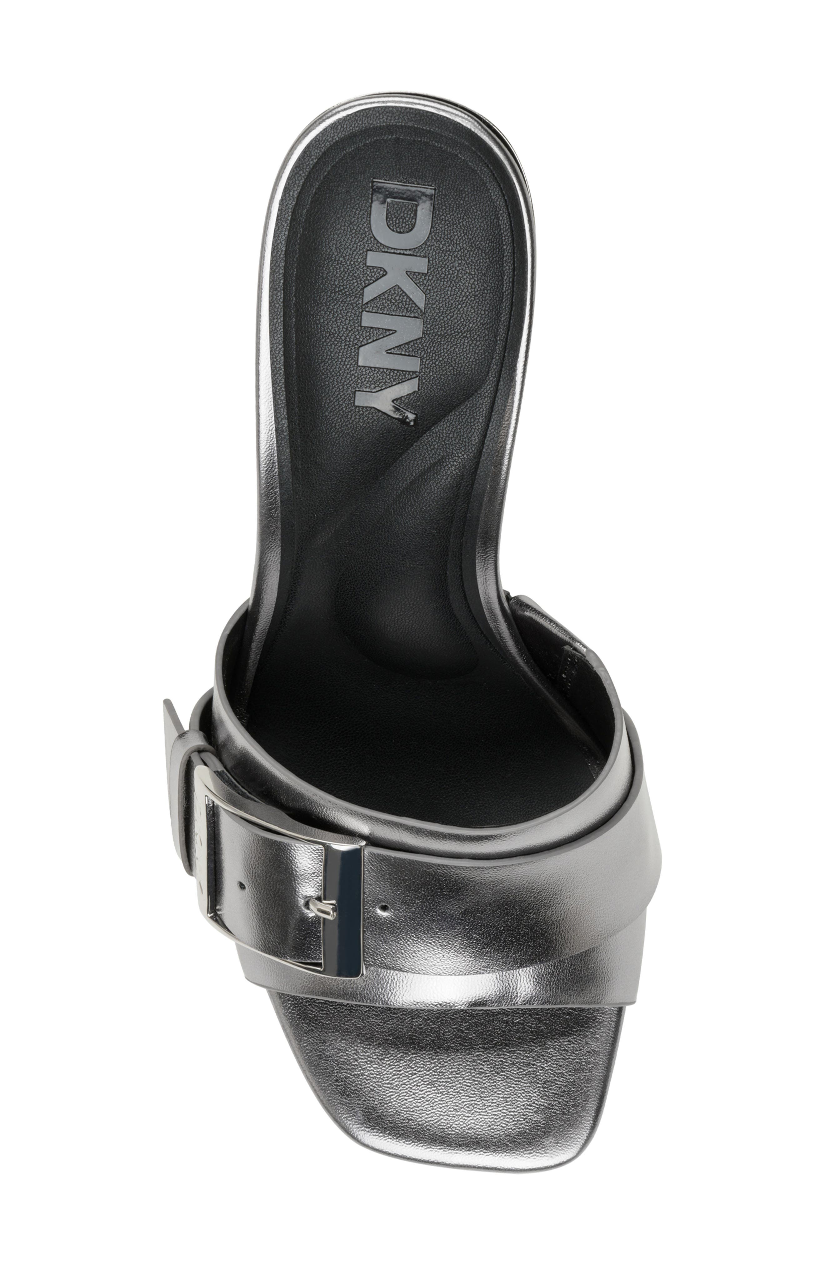 DKNY Clorissa Sandal, Alternate, color, Nickel