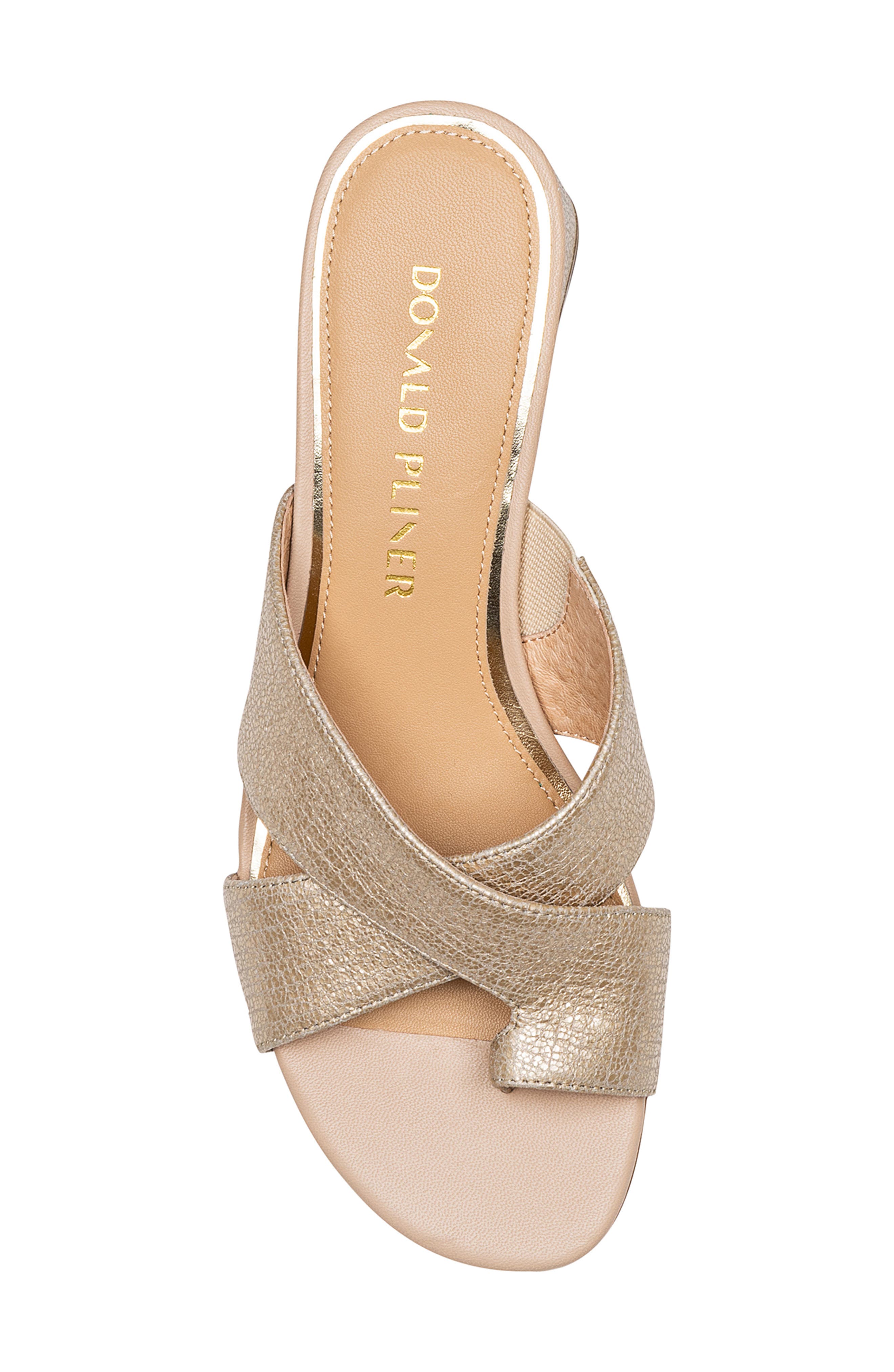 Donald Pliner Keena Slide Sandal, Alternate, color, Platino