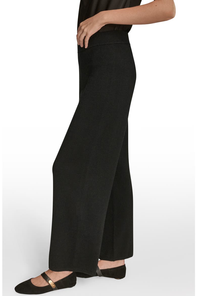 Pull On Sweater Pants, Alternate, color, BLACK
