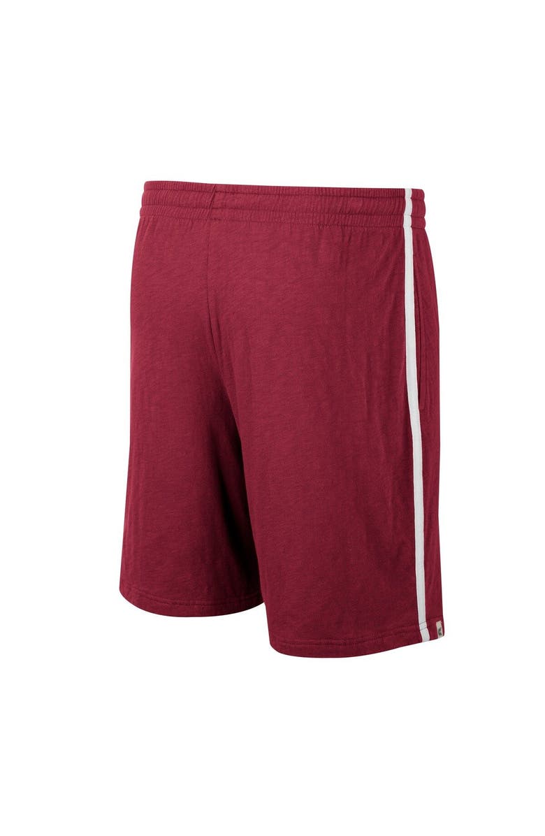 COLOSSEUM Men's Colosseum Maroon Mississippi State Bulldogs Thunder Slub Shorts, Alternate, color, Maroon