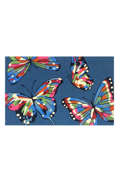 Kendall Butterfly Door Mat