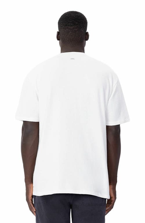 Industrie Australia The Henderson Boucle Tee In White