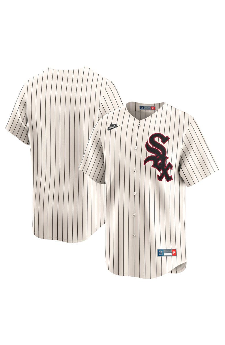 Nike Men's Nike Cream Chicago White Sox Cooperstown Collection Limited Jersey, Main, color, 
