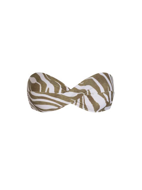 Loryn Twist Bandeau Bikini Top