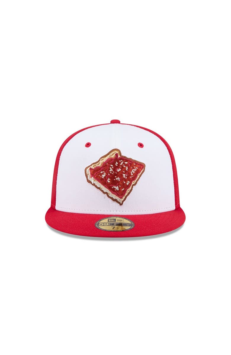 New Era Men's New Era Red Lehigh Valley IronPigs Theme Nights 59FIFTY Fitted Hat, Alternate, color, Red