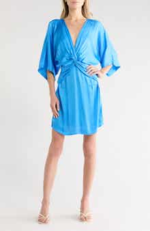 Arden Drape Satin Dress