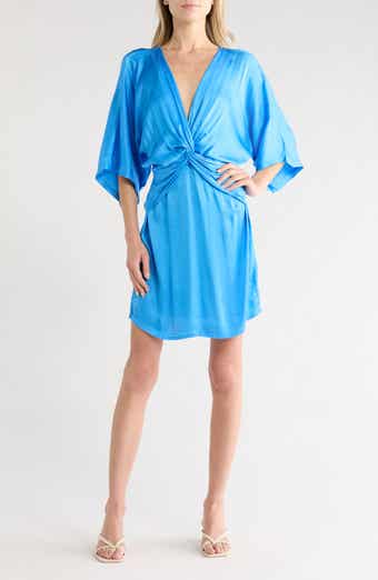 Arden Drape Satin Dress