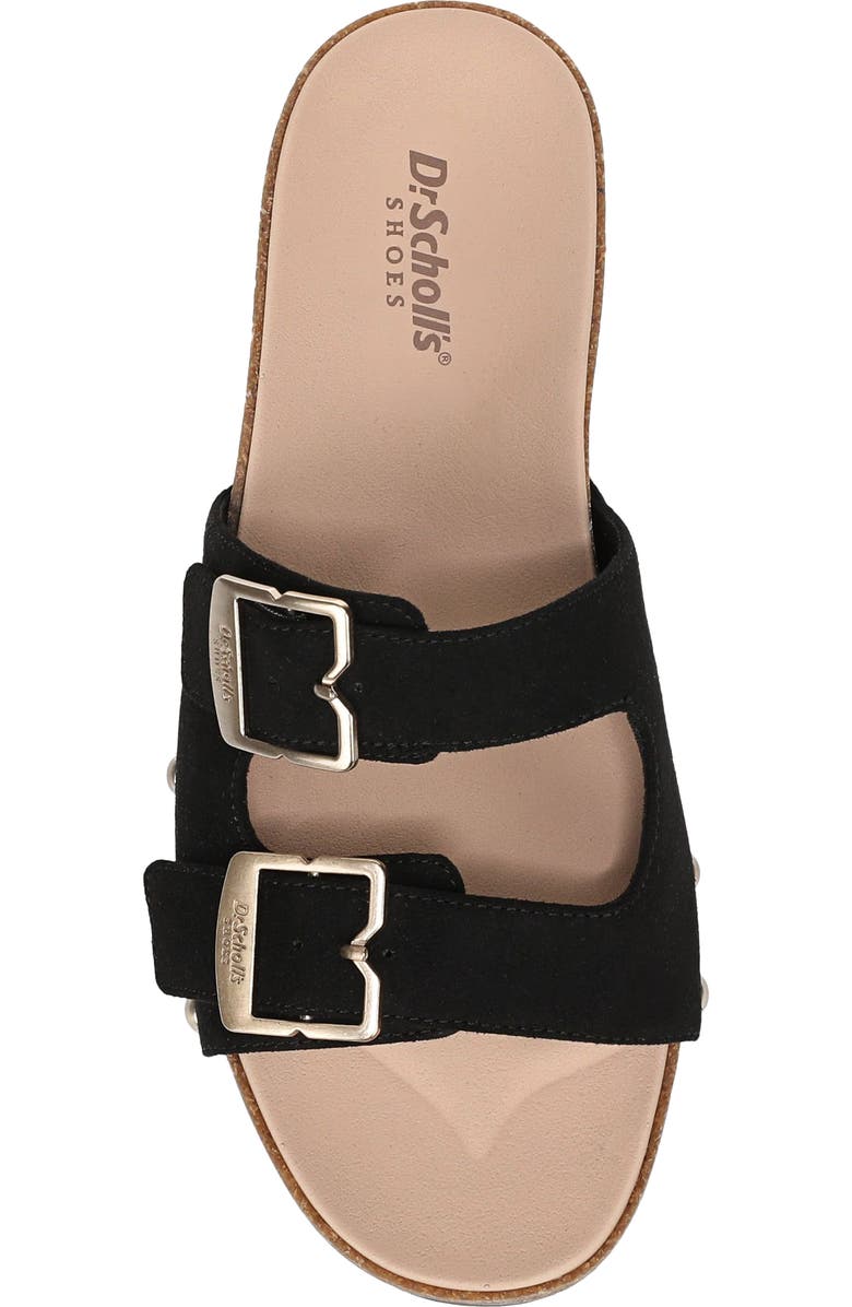 Dr. Scholl's OriginalFlex Platform Slide Sandal, Alternate, color, Black