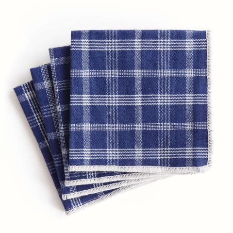 Barclay Butera Oakwood Cocktail Napkins Set Of 4