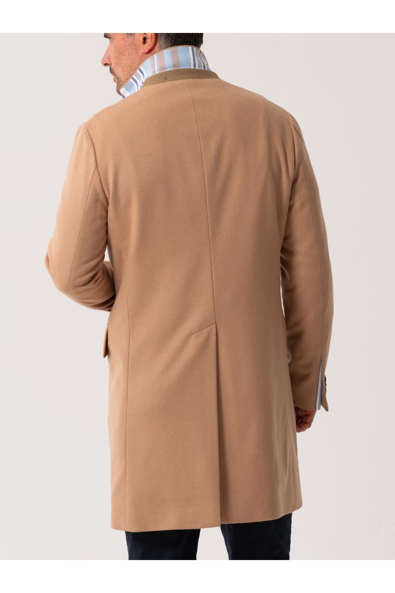 Long Sleeve Wool Collared Coat, Alternate, color, Camel