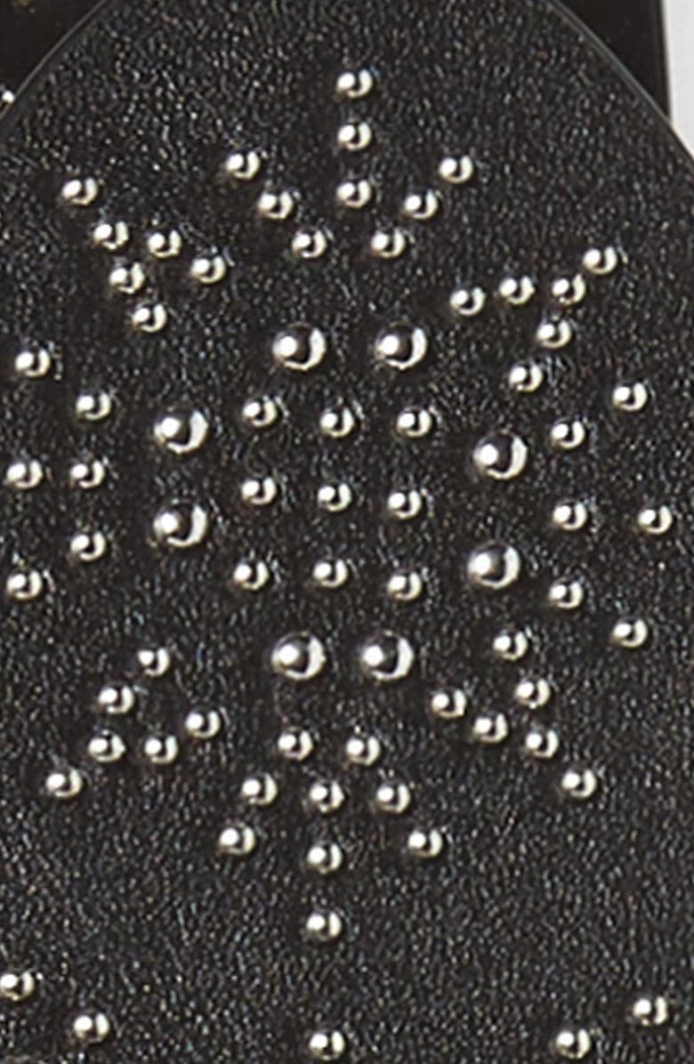 Rebecca Minkoff Mary Studded Nappa Leather Belt, Alternate, color, 