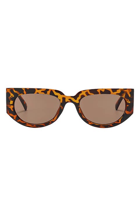 Reese 53mm Polarized Geometric Sunglasses