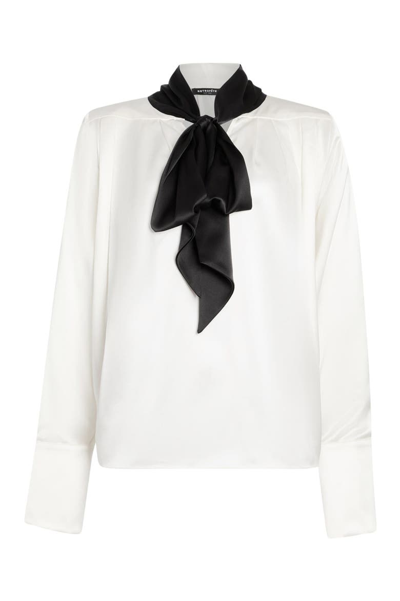Camari Shirt, Alternate, color, Black/White