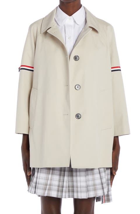 THOM BROWNE☆コットンMIX ベーシック ジャケット BEIGE LADIES THOM BROWNE -Women's- 2026 Spring Collection | 画像54枚