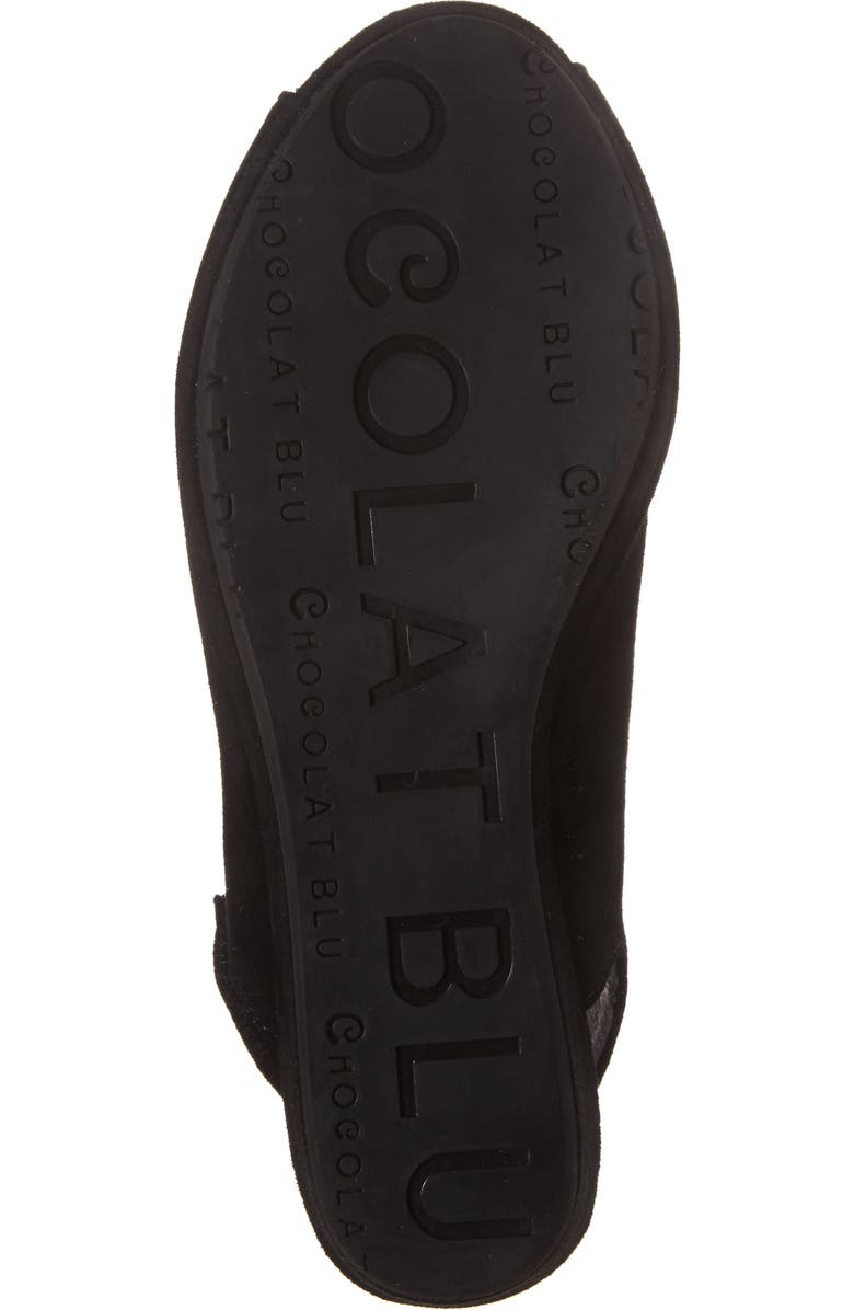 Chocolat Blu Yana Wedge Sandal, Alternate, color,