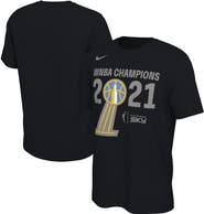 Nike Men's Nike Black Chicago Sky 2021 WNBA Champions Trophy Banner T-Shirt