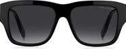 Marc Jacobs 55mm Gradient Square Sunglasses