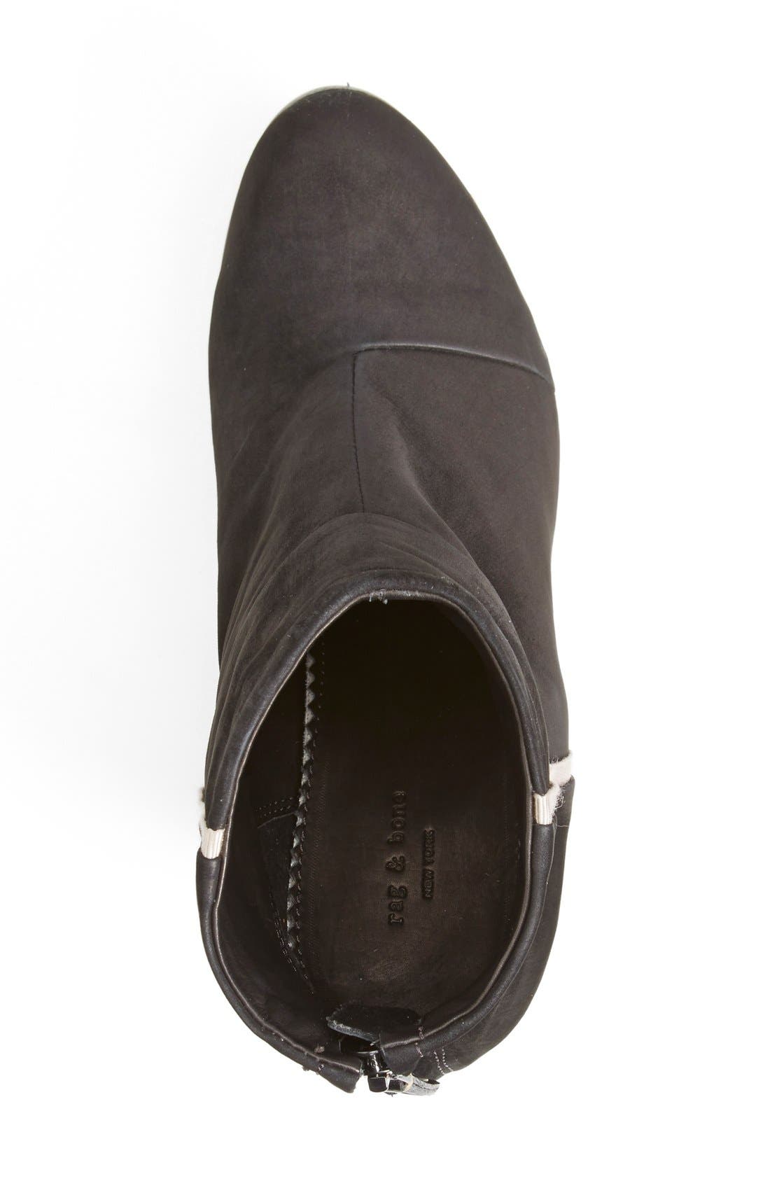 'Classic Newbury' Boot, Alternate, color, BLACK NUBUCK
