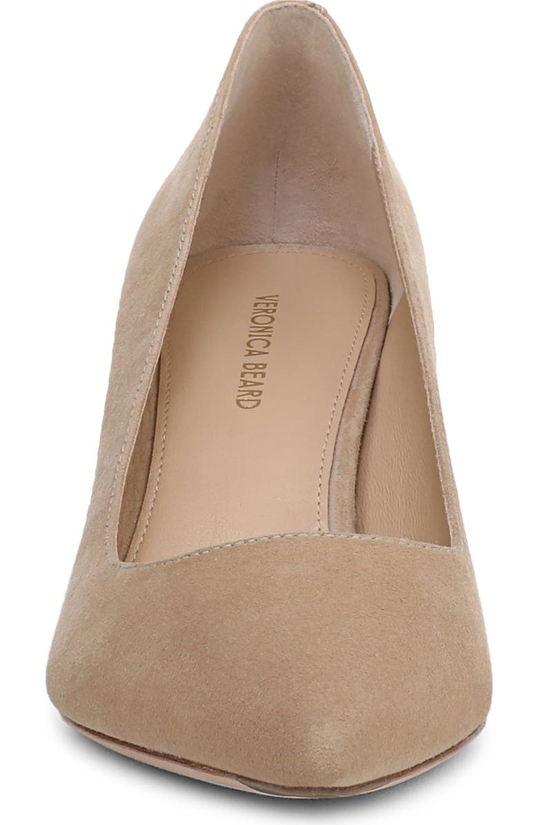 Veronica Beard Rita Pointed Toe Pump, Alternate, color, Sand