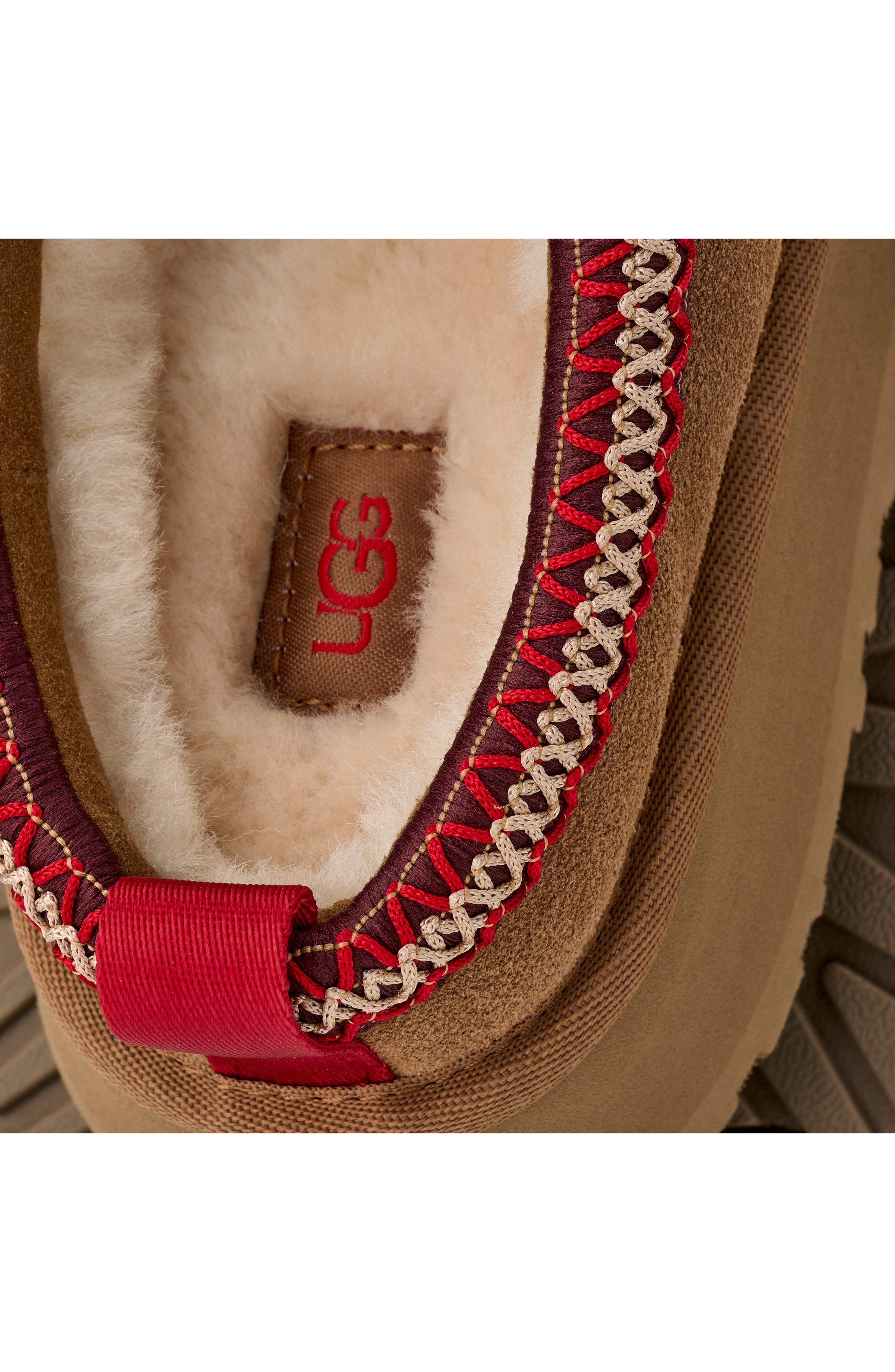 UGG® Tazz II Genuine Shearling Lined Platform Slipper (Women