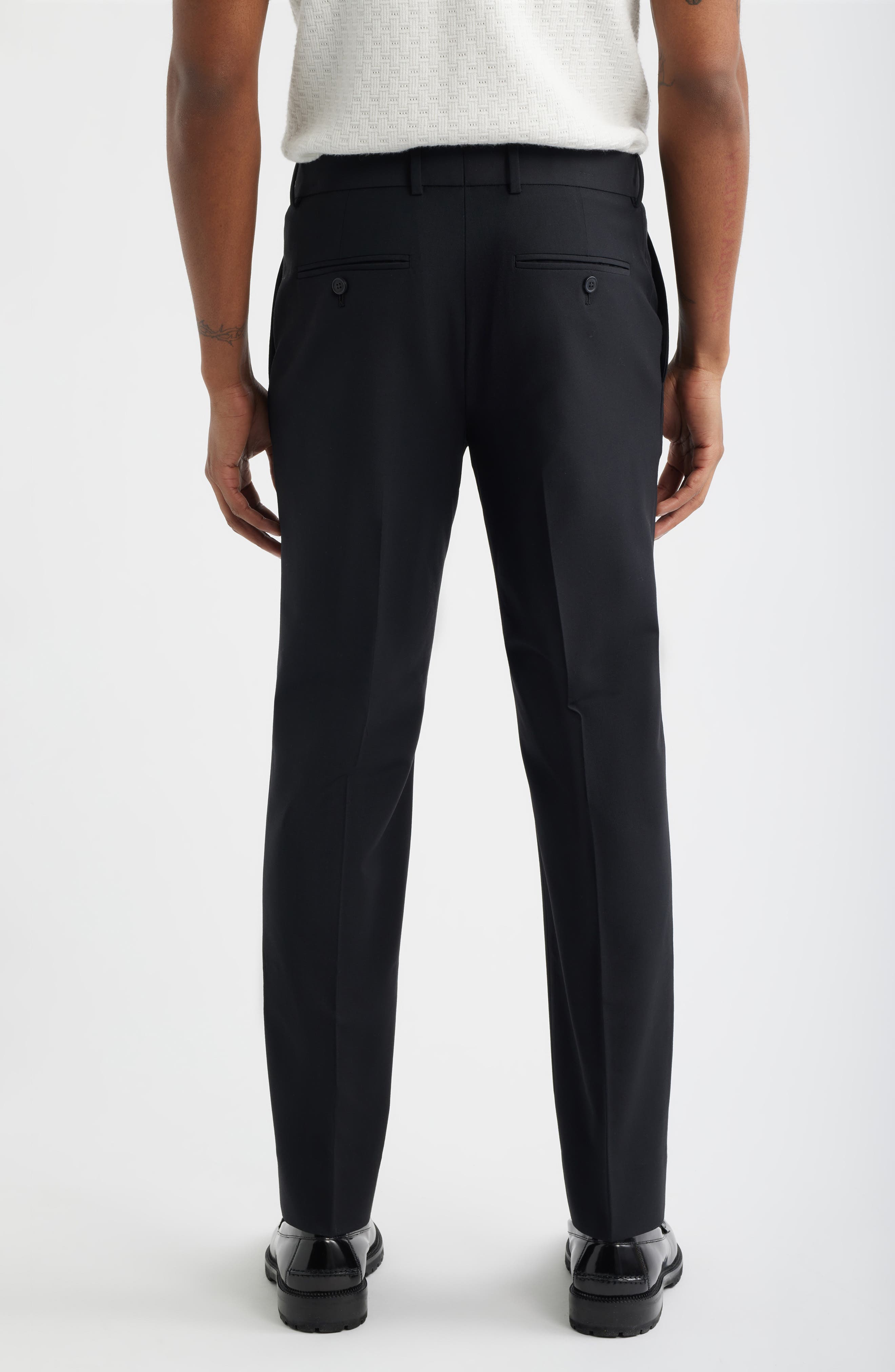 Skinny Fit Suit Pants - image 4