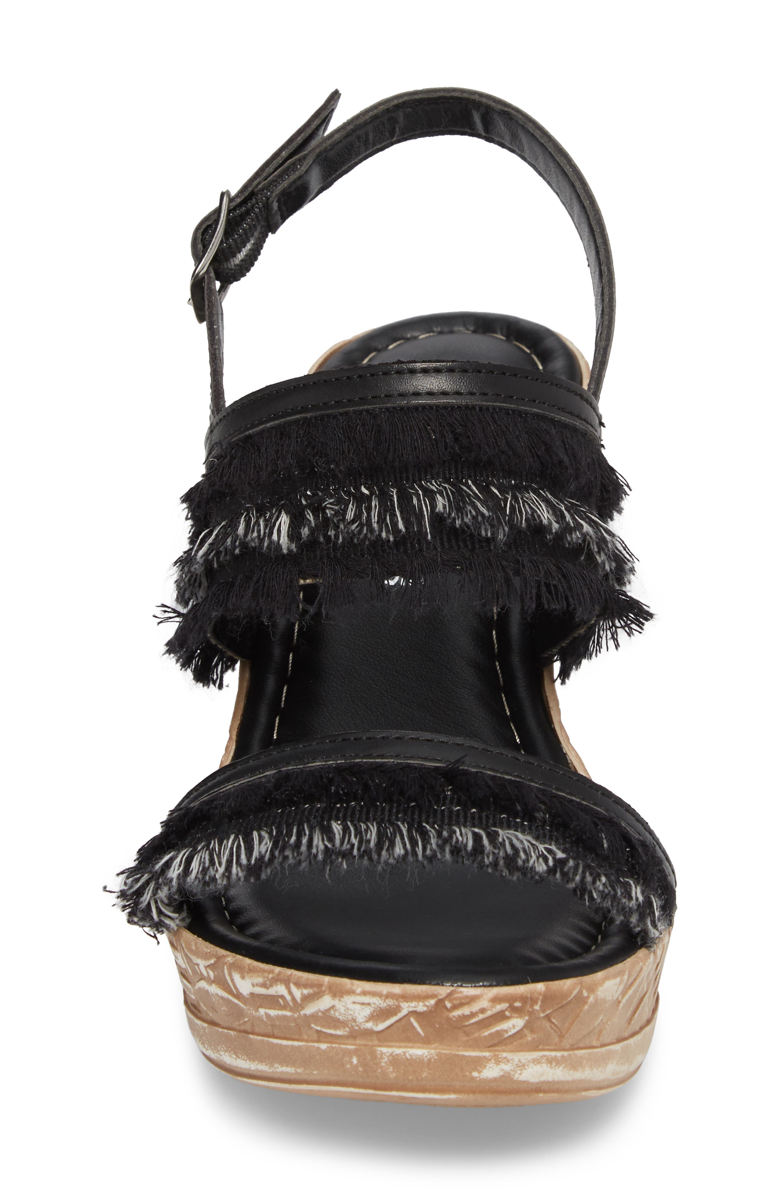 TUSCANY by Easy Street<sup>®</sup> Zaira Wedge Espadrille Sandal, Alternate, color, 