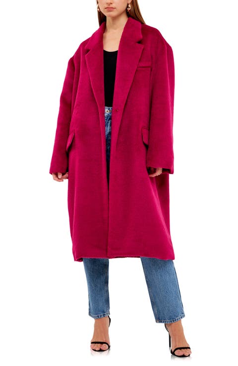 Oversize Brushed Coat