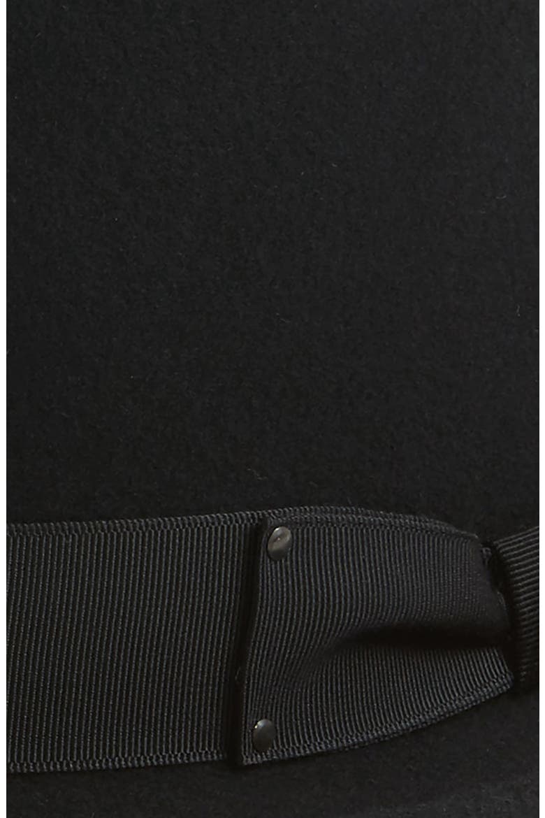 'Wynn' Packable Fedora, Alternate, color, BLACK