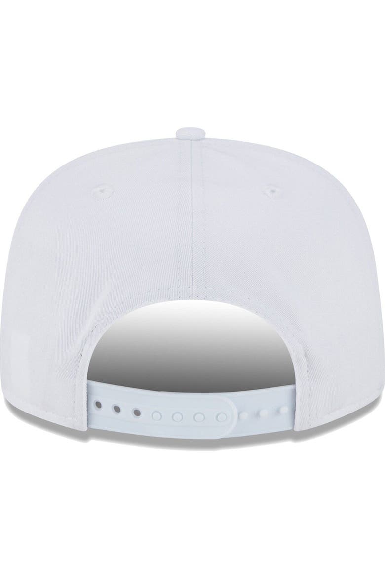 Men's New Era White San Francisco Giants Golfer Tee 9FIFTY Snapback Hat, Alternate, color, White