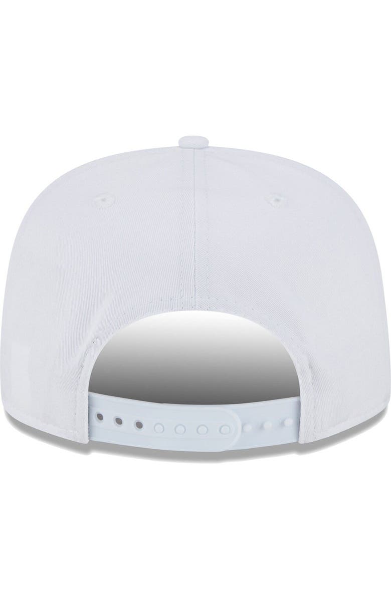 New Era Men's New Era White San Francisco Giants Golfer Tee 9FIFTY Snapback Hat, Alternate, color, White