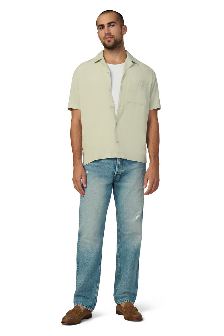 The Relaxed Distressed Straight Leg Jeans, Alternate, color, MANSFIELD