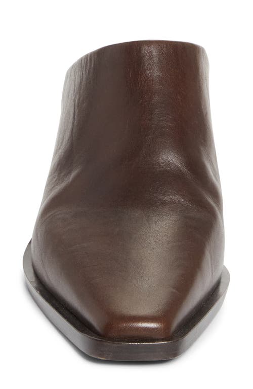 Brunello Cucinelli Western Leather Monili-heel Mules