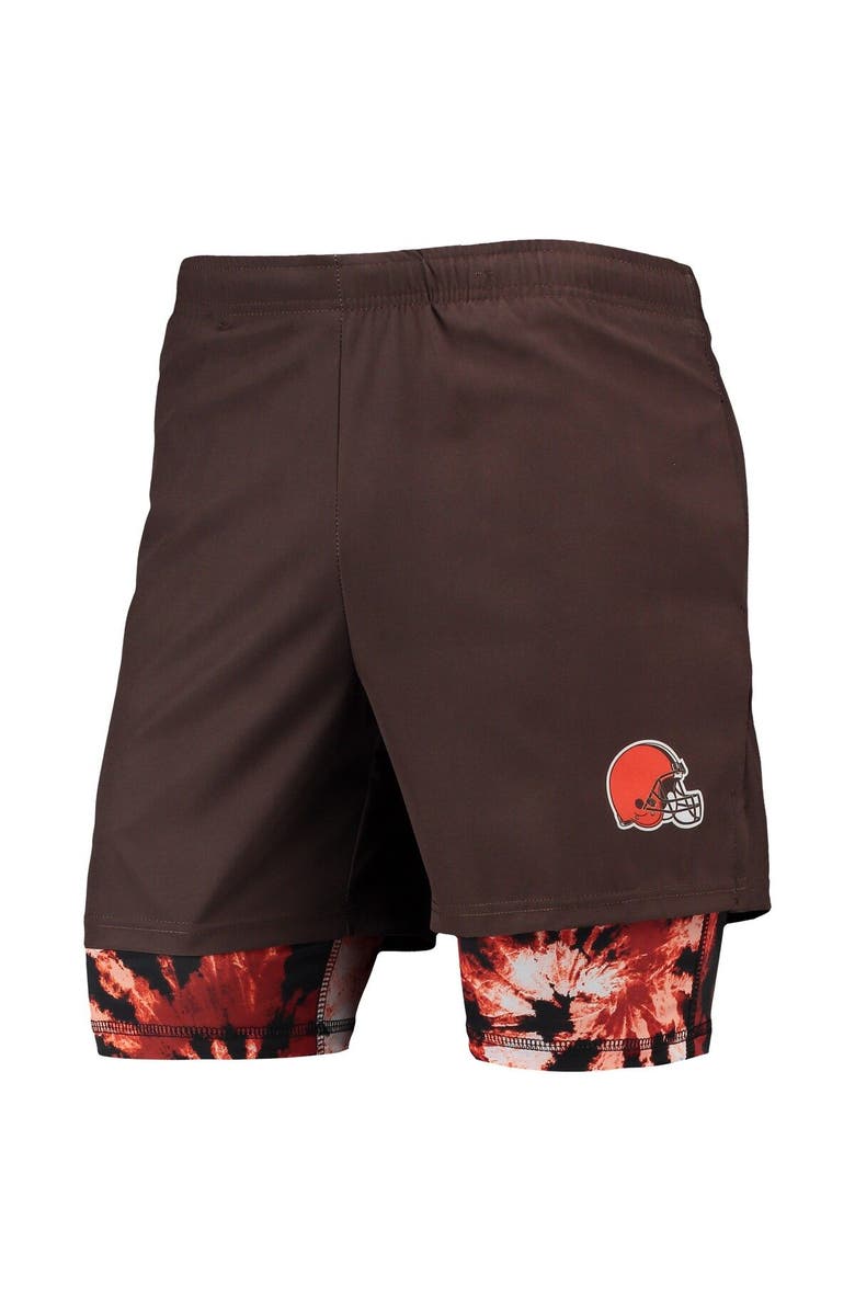 FOCO Men's FOCO Brown Cleveland Browns Running Shorts, Alternate, color, Brown