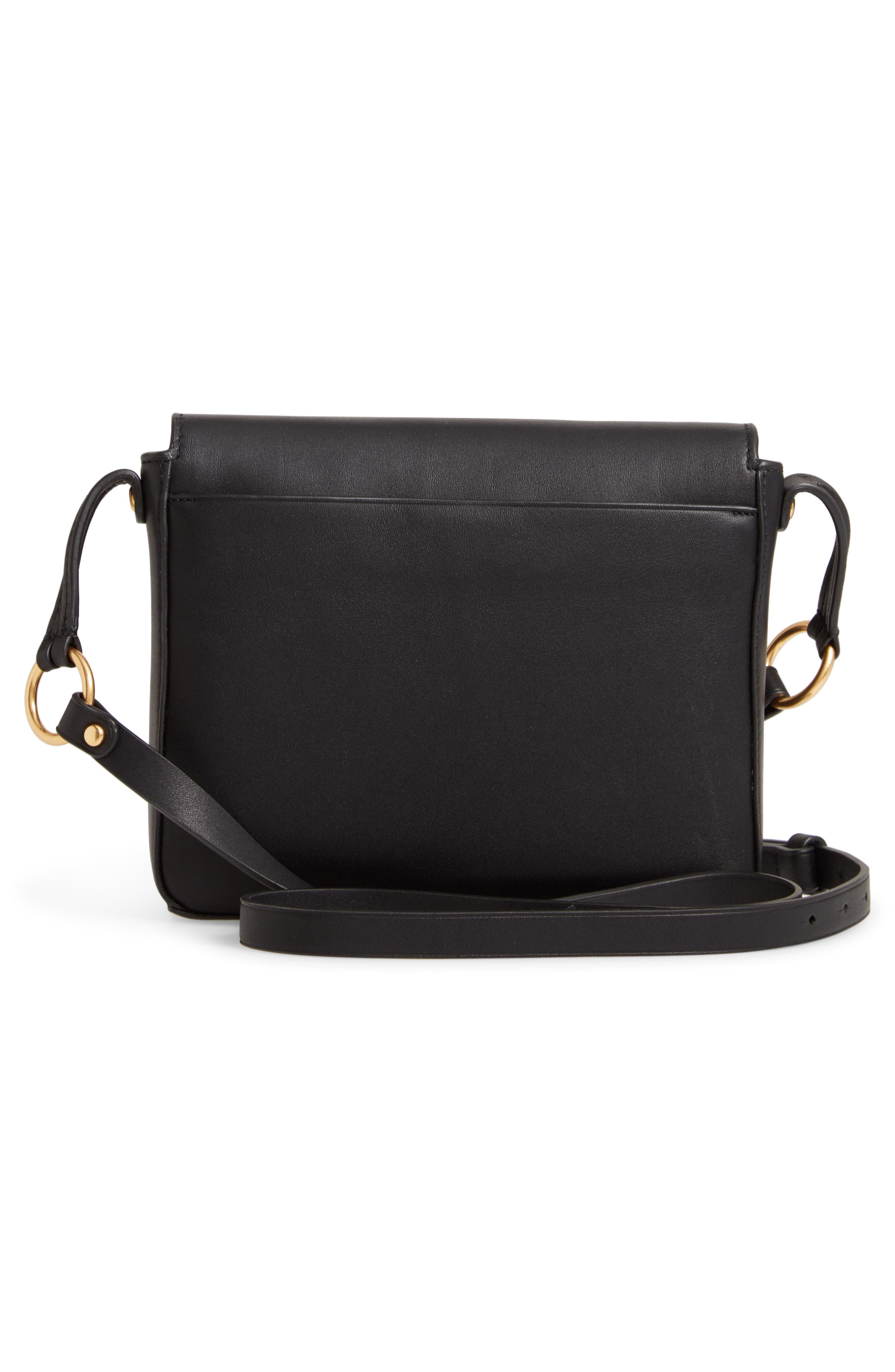 Tory Burch Miller Leather Crossbody Bag, Alternate, color, 