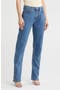 Good Icon Button Hem Jeans