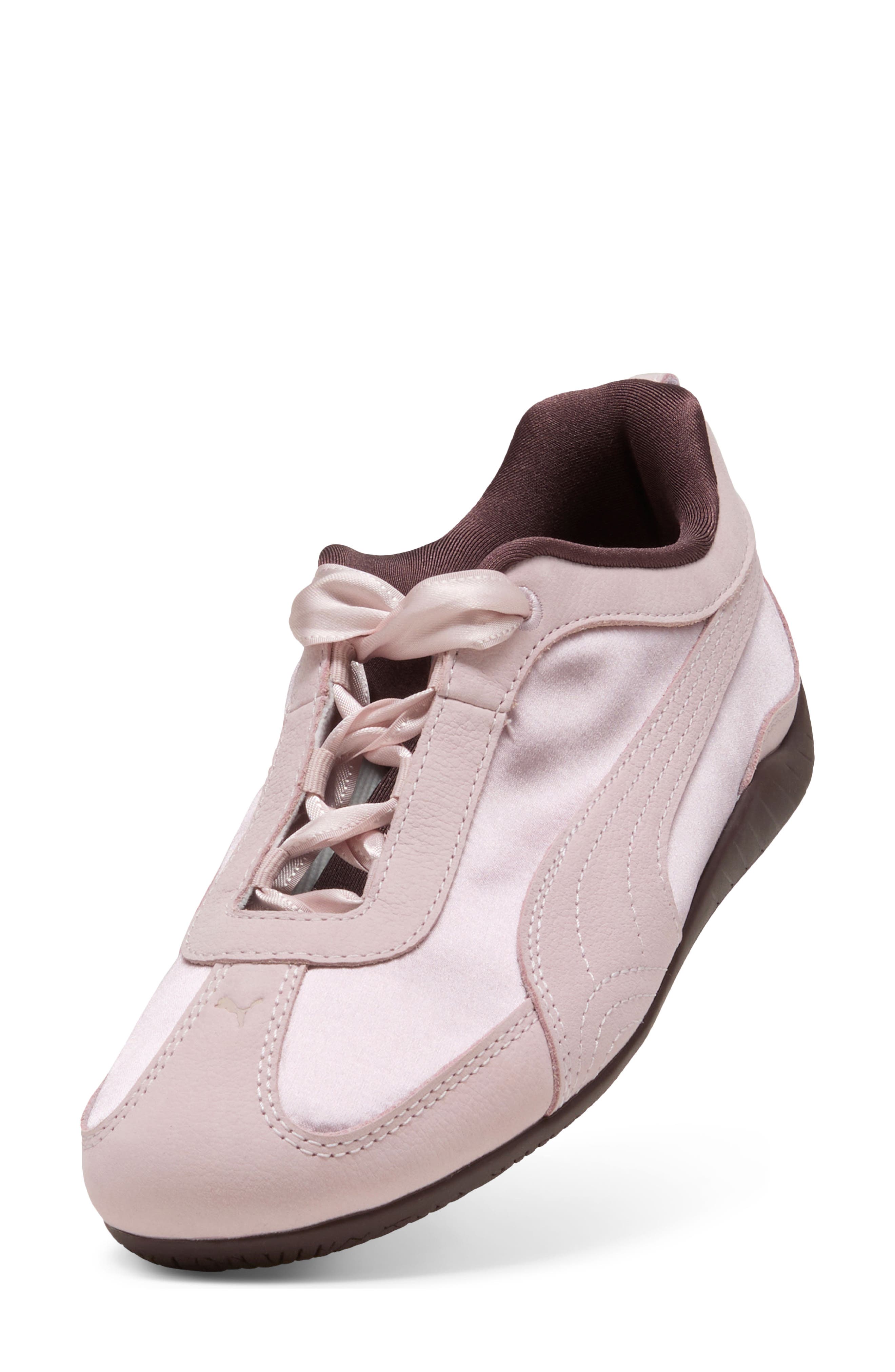 PUMA Speedcat Go Étoile Sneaker, Alternate, color, Misty Pink/ Chocolate Fondue