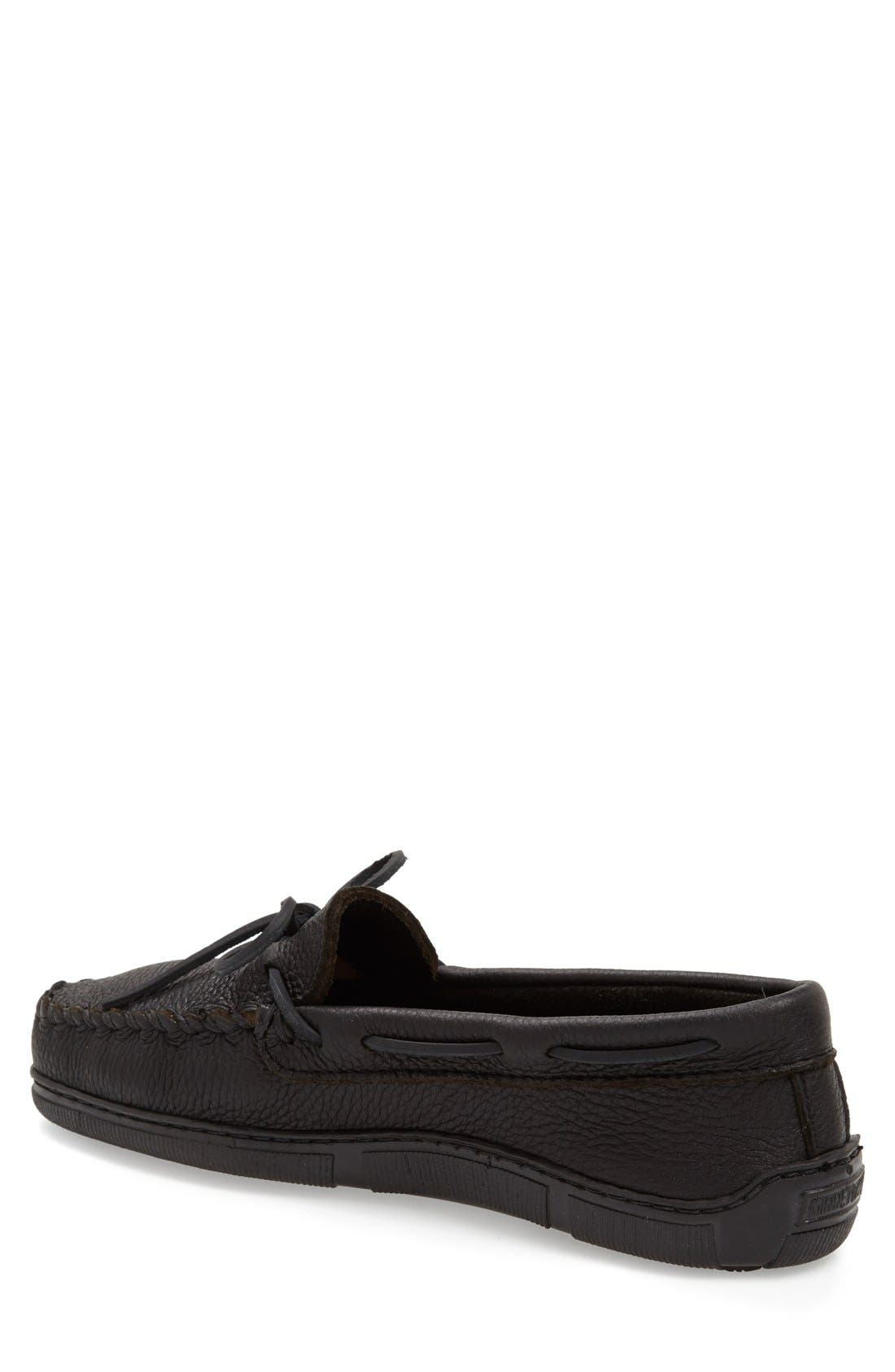 Minnetonka Moosehide Moccasin, Alternate, color, 