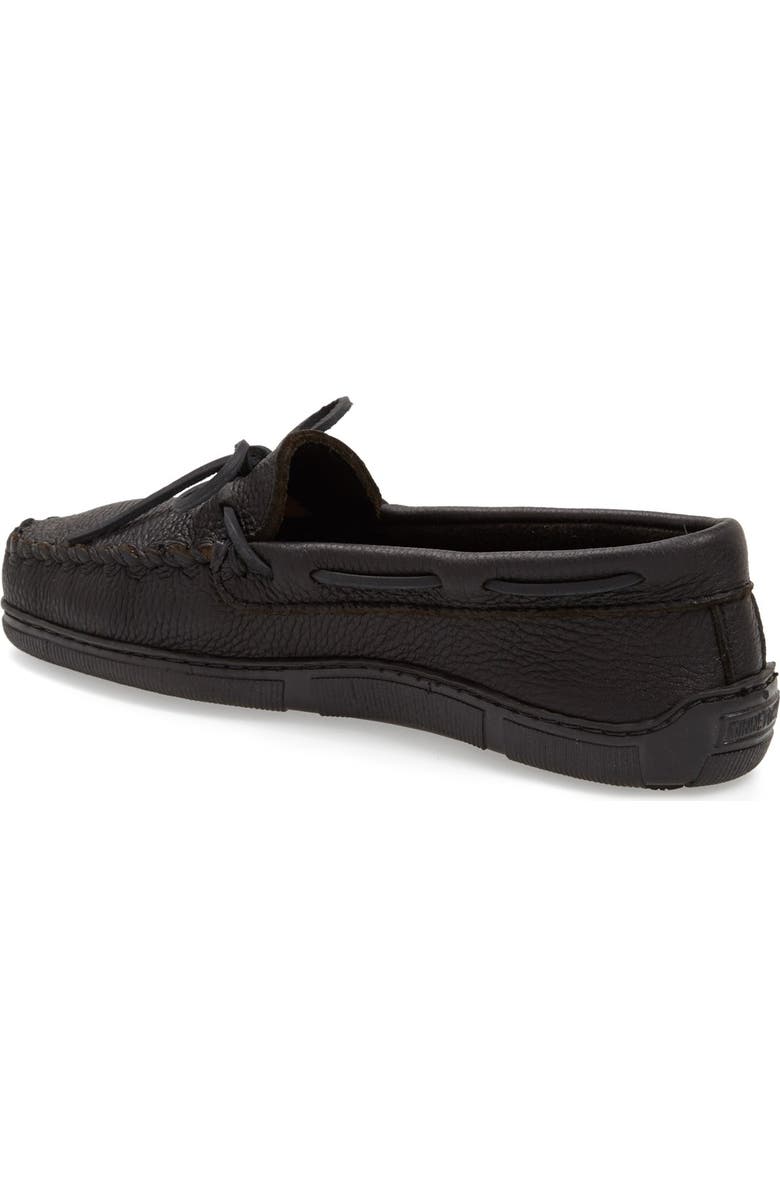 Minnetonka Moosehide Moccasin, Alternate, color,