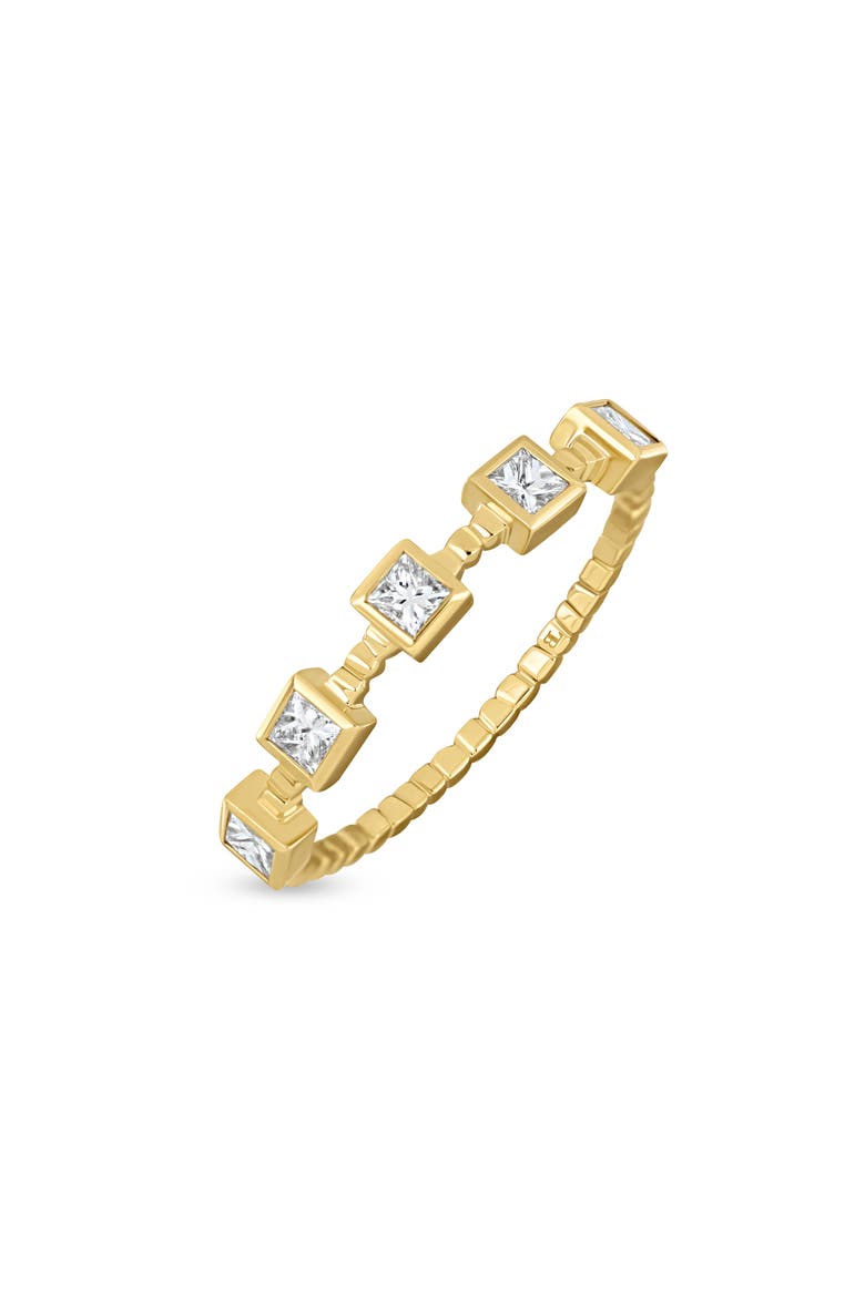 Monaco 18k Gold Diamond Stackable Ring, Main, color, 18K YELLOW GOLD