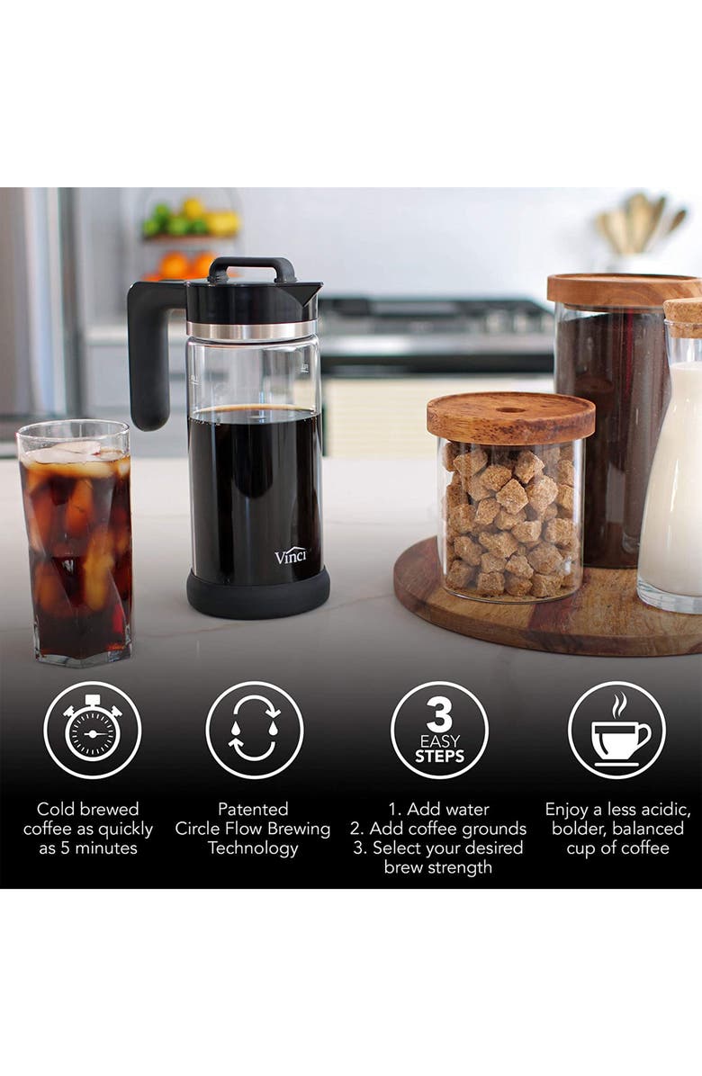 Vinci Housewares Vinci Express Cold Brew Coffee Maker, Alternate, color,