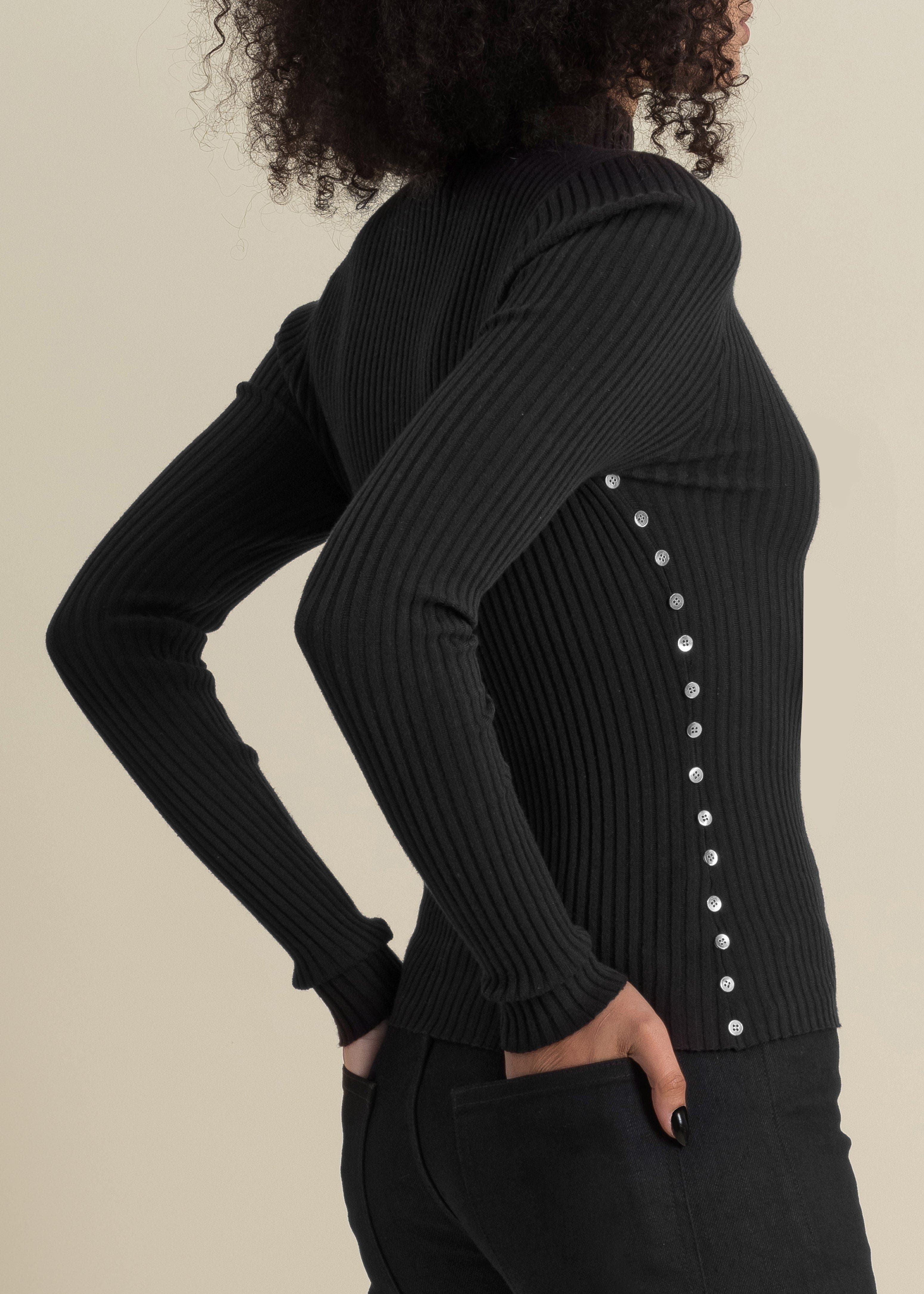 Benjamin Soft Silk-Blend Mock-Neck Sweater - image 2