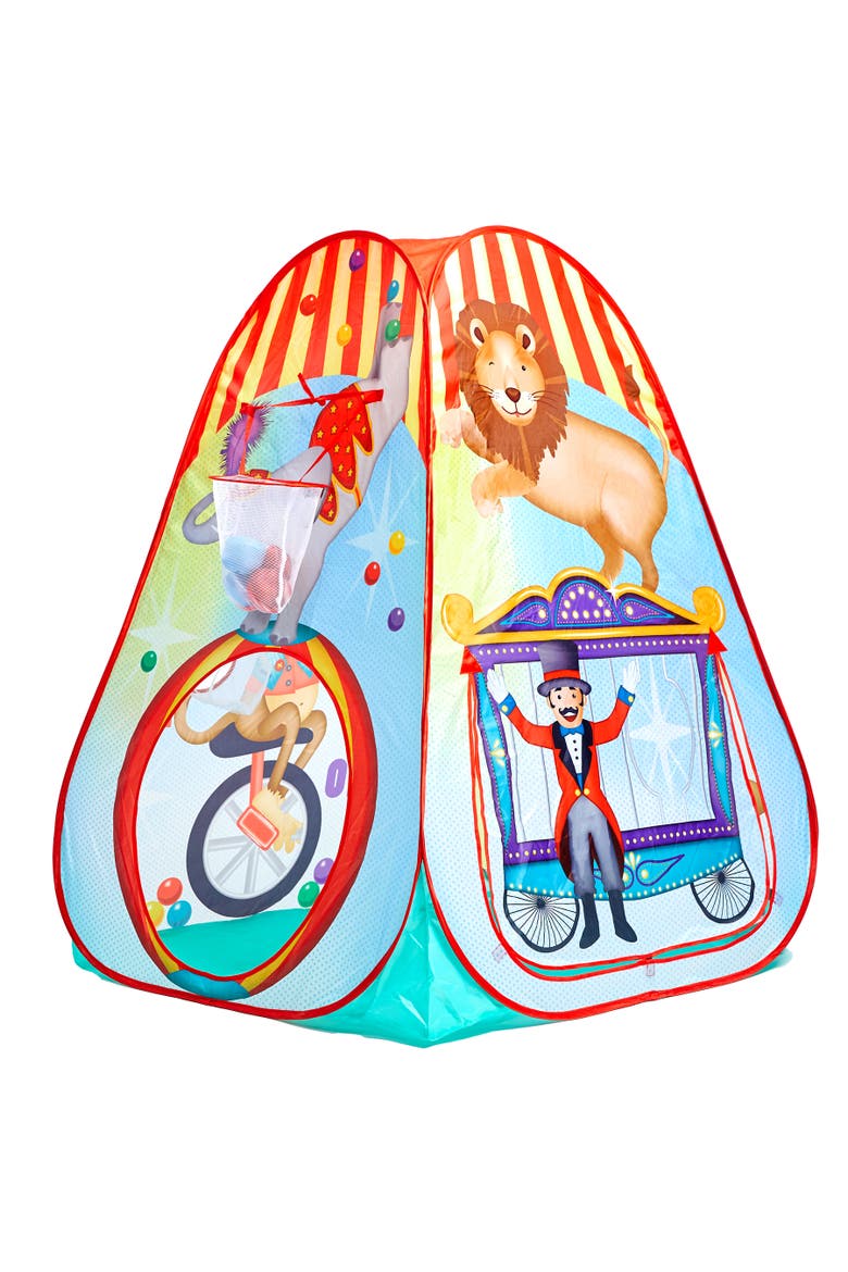 Pop it up Circus Activity Play Tent, Alternate, color, Multicolored