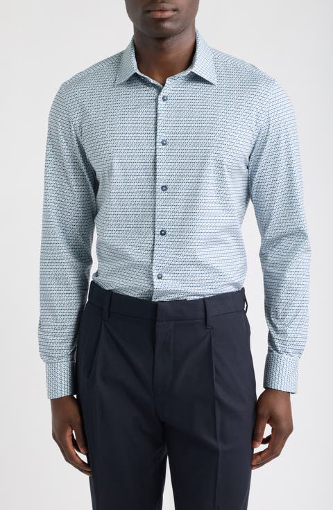 James OoohCotton Long Sleeve Button Up Shirt