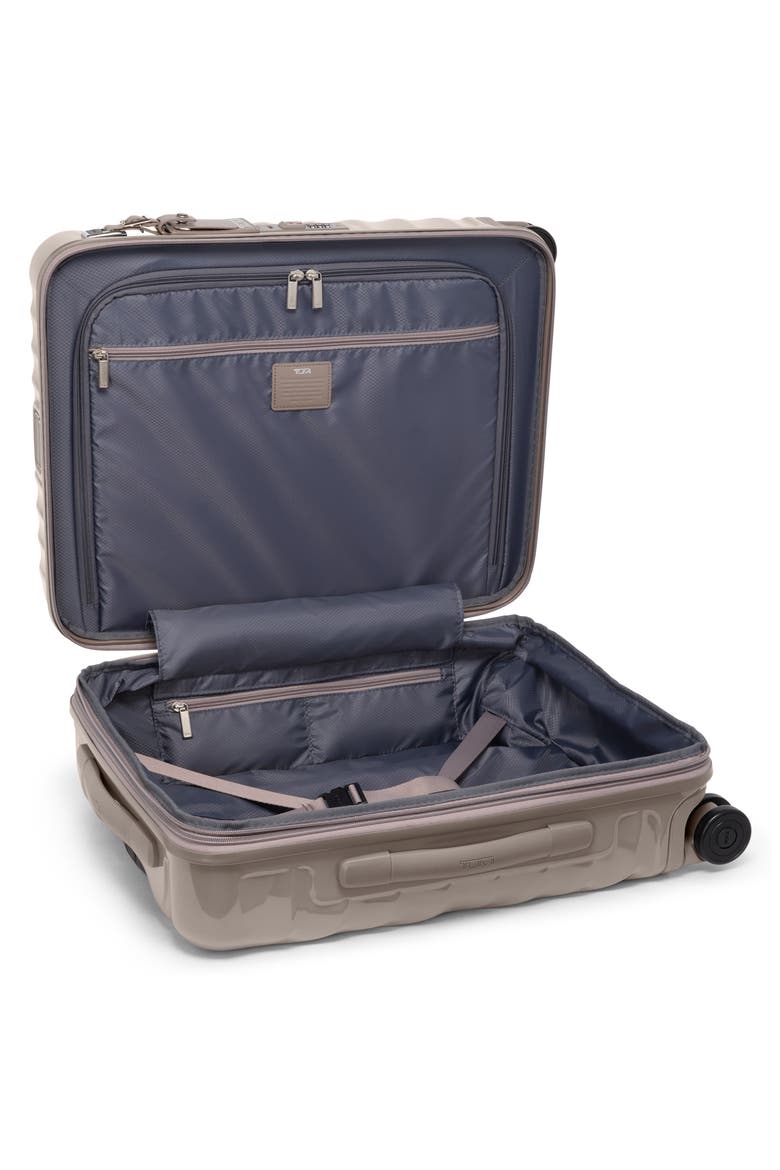 19 Degree Continental Expandable 4-Wheel Carry-On, Alternate, color, MOON ROCK