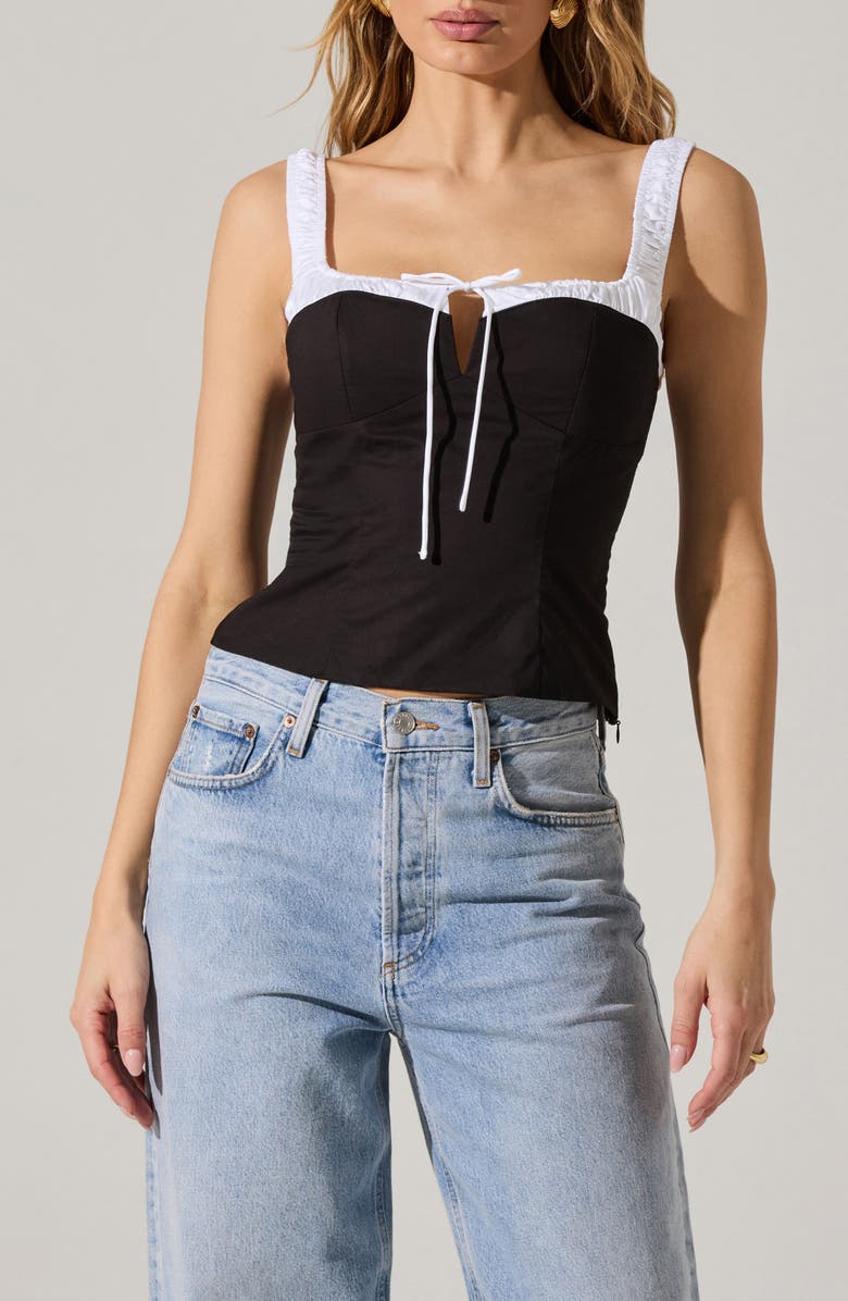 ASTR the Label Milkmaid Top, Main, color,