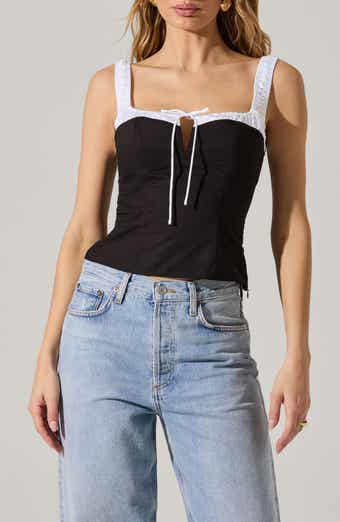 ASTR the Label Milkmaid Top