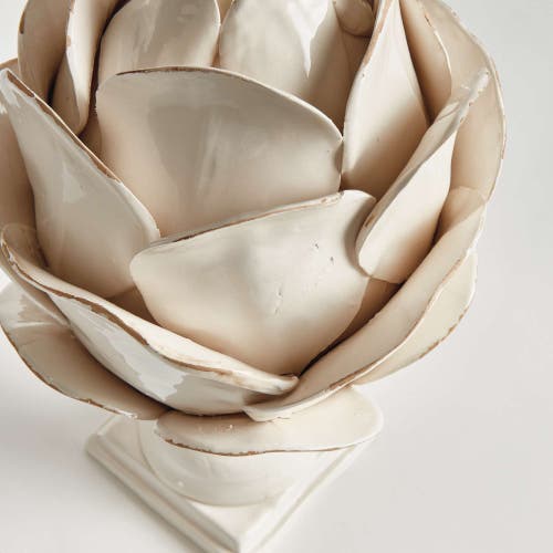 Napa Home & Garden Di Rosa Finial In White