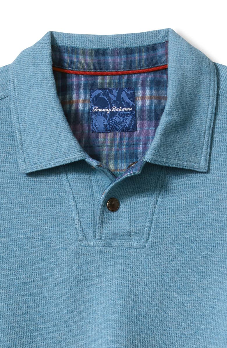 Tommy Bahama Las Arias Sweatshirt Polo, Alternate, color, 